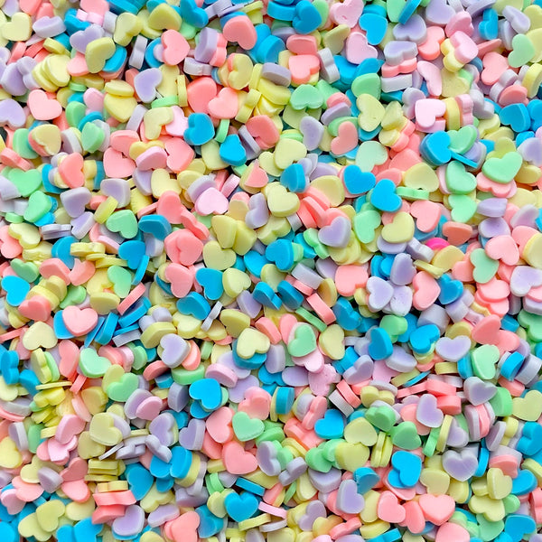 Polymer Heart / Valentine / Lip Sprinkles for Slime - 10g / 50g