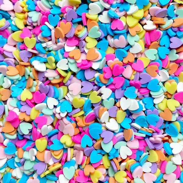 Polymer Heart / Valentine / Lip Sprinkles for Slime - 10g / 50g