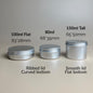 WHOLESALE 80ml, 100ml, 150ml Aluminum Jar / Tin Can