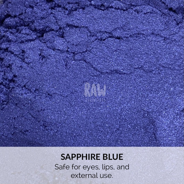 Blue Mica Powder - 5G Sapphire Powders & Neon Pigments