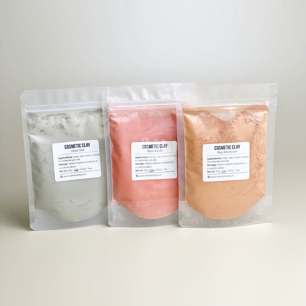 Cosmetic Clays (Rose Clay Red Moroccan Dead Sea Clay) Clay