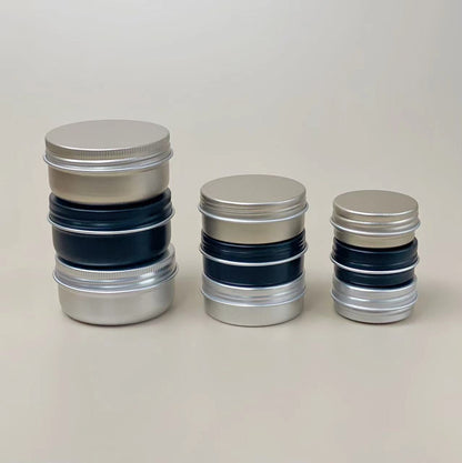 WHOLESALE Flat Aluminum Tin Can/Jar (10g, 25g, 50g)