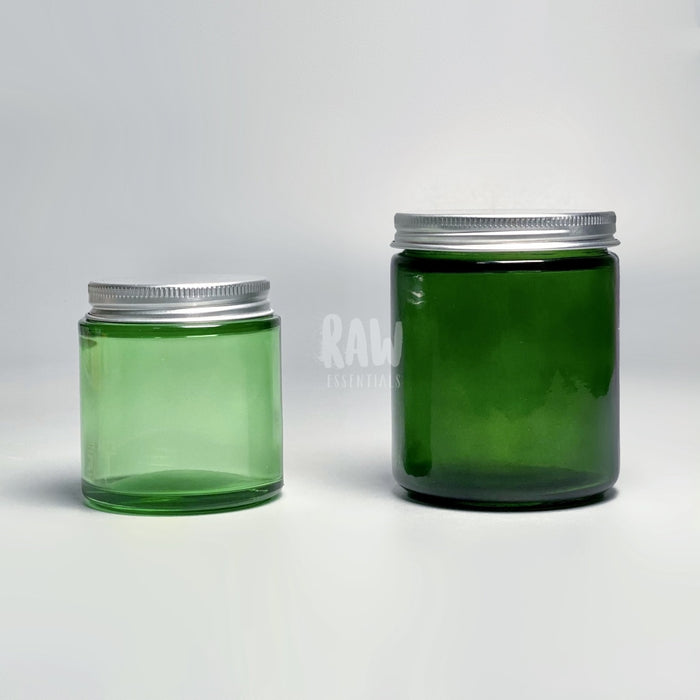 Green Glass Jar 120Ml / 250Ml Packaging