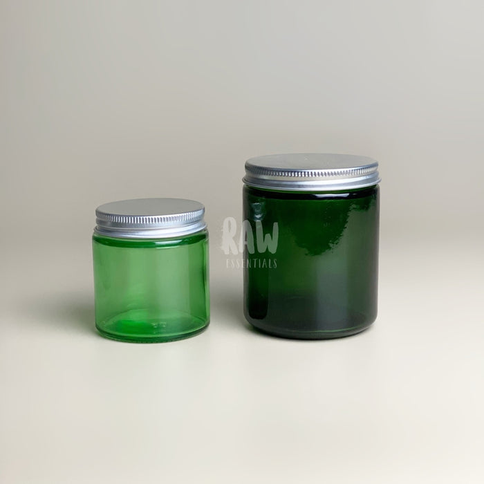 Green Glass Jar 120Ml / 250Ml Jars