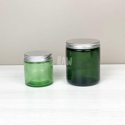 Green Glass Jar 120Ml / 250Ml Packaging