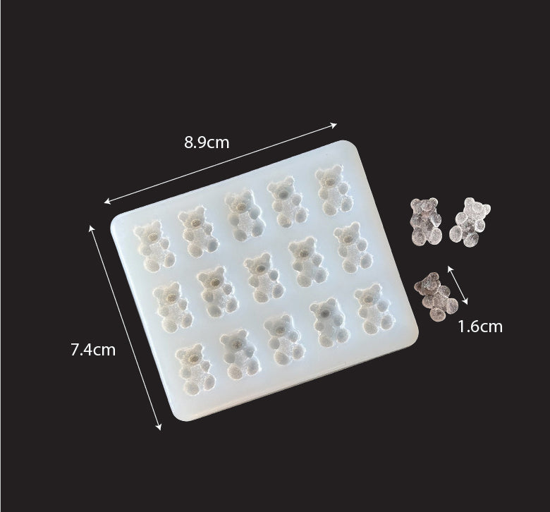 Gummy Bear Silicone Molds Silicone Mold for DIY Candle and Soap Making