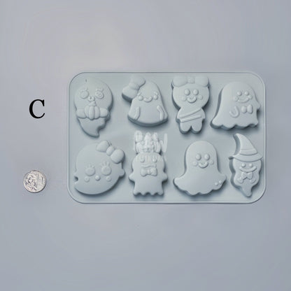 Halloween-Themed Silicone Mold C