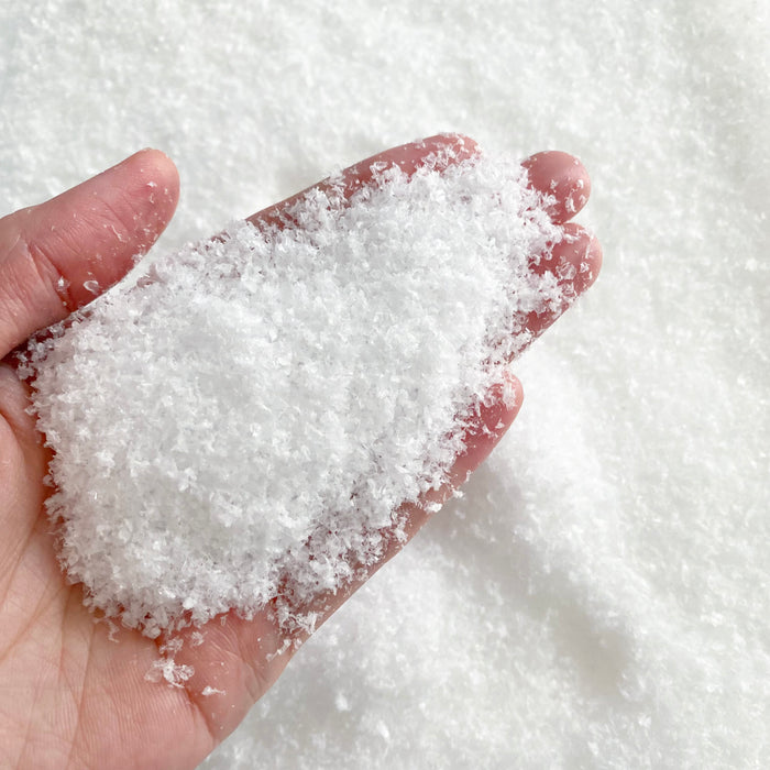 20g/50g Plastic Artificial Snow for Crunchy Slime (No water needed)