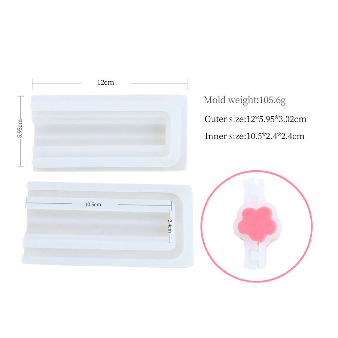 Short Column Molds for Soap-Making