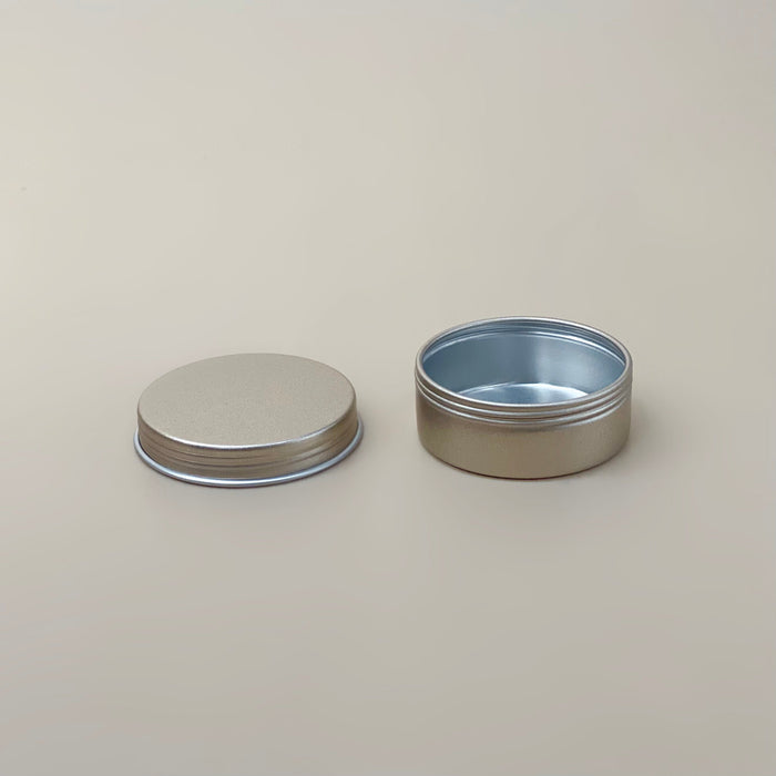WHOLESALE Flat Aluminum Tin Can/Jar (10g, 25g, 50g)