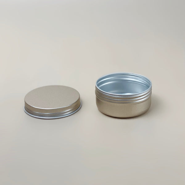 WHOLESALE Flat Aluminum Tin Can/Jar (10g, 25g, 50g)