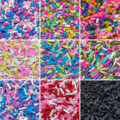 NOT EDIBLE! Polymer Sprinkles for slime and crafts - 10g / 50g