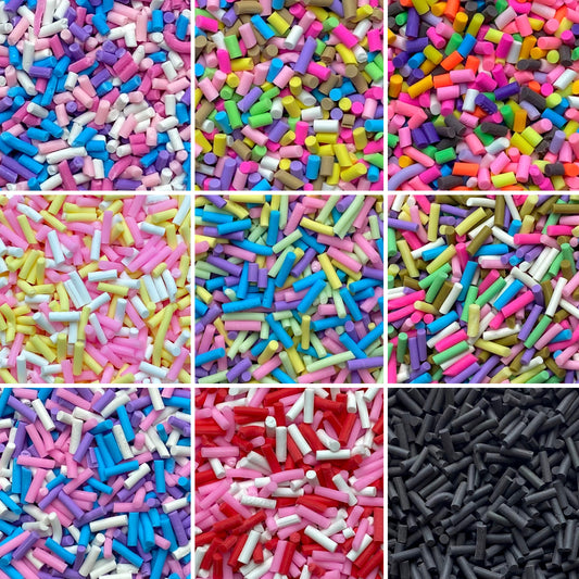 NOT EDIBLE! Polymer Sprinkles for slime and crafts - 10g / 50g