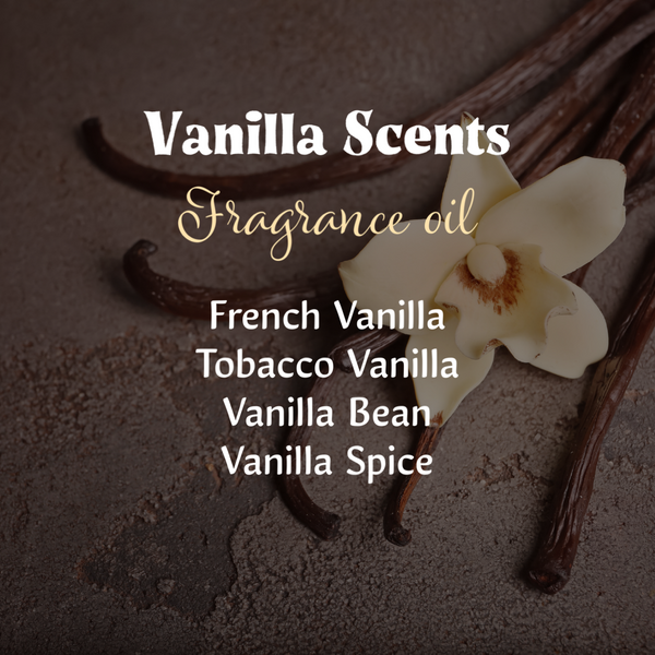 Vanilla Fragrance Oils for Soap and/or Candles (20g-50g)