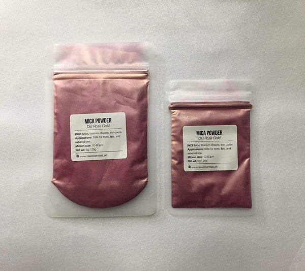 Pink/Red Mica Powder for Soap, Cosmetics, Resin, Slime - 5g / 25g