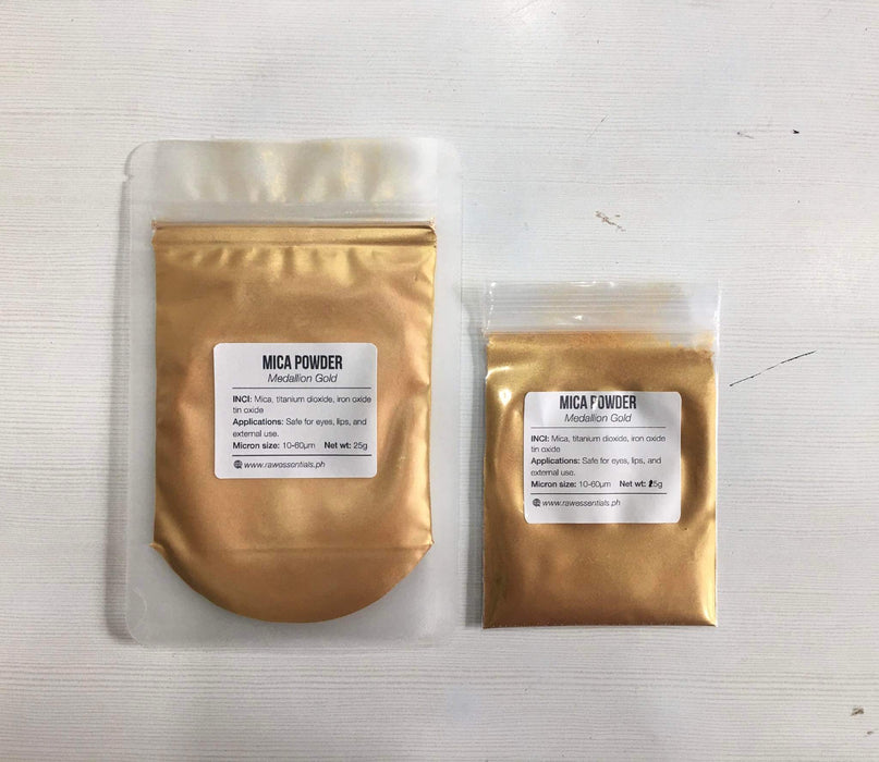 Yellow/Gold/Orange Mica Powder for Soap, Cosmetics, Resin, Slime - 5g / 25g