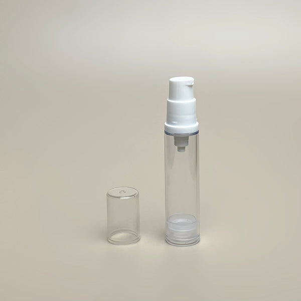 Airless Pump Bottles for Serum / Lotion / Cream (Reusable)