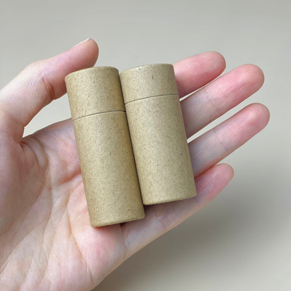 100pc Eco Kraft Lip Balm (Push Up) Tubes