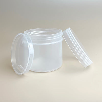 Frosted PP Jar with inner lid - 10g | 30g | 50g | 80g | 100g | 150g | 200g | 250g