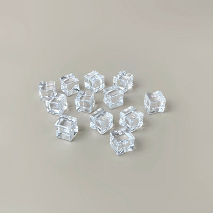 12pc Fake Ice Cube Topper - 12mm | 15mm | 18mm