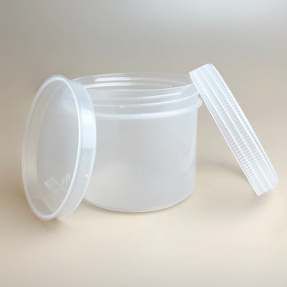Frosted PP Jar with inner lid - 10g | 30g | 50g | 80g | 100g | 150g | 200g | 250g