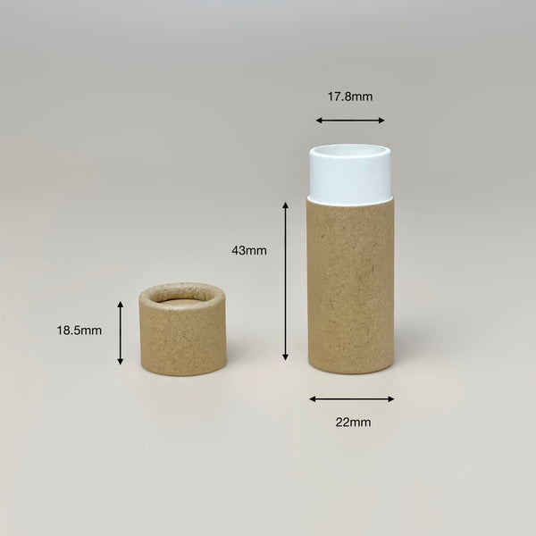 Eco Kraft Lip Balm (Push Up) Tubes