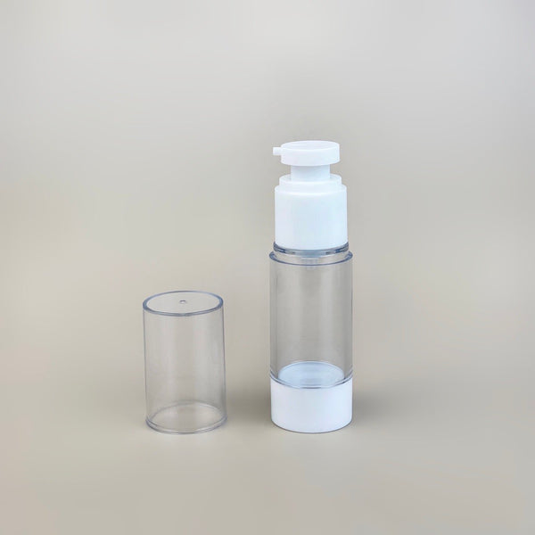 Airless Pump Bottles for Serum / Lotion / Cream (Reusable)