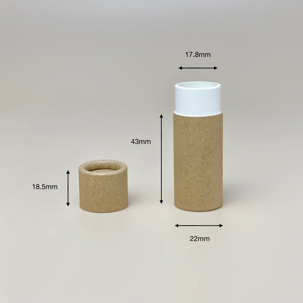 WHOLESALE Eco Kraft Lip Balm (Push Up) Tubes