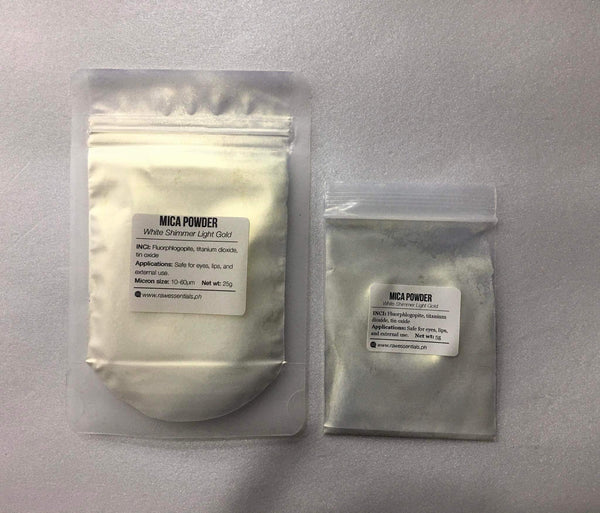 Neutral Mica Powder for Soap, Cosmetics, Resin, Slime - 5g / 25g