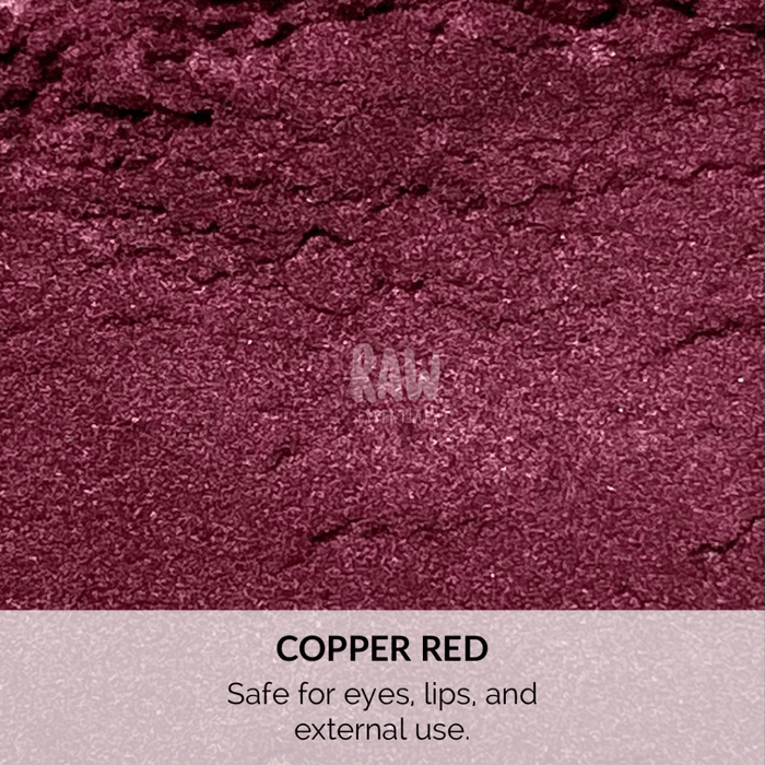 Pink/red Mica Powder - 5G Copper Red Powders & Neon Pigments