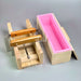 Promo! Soap Mold And Cutter Set Pink