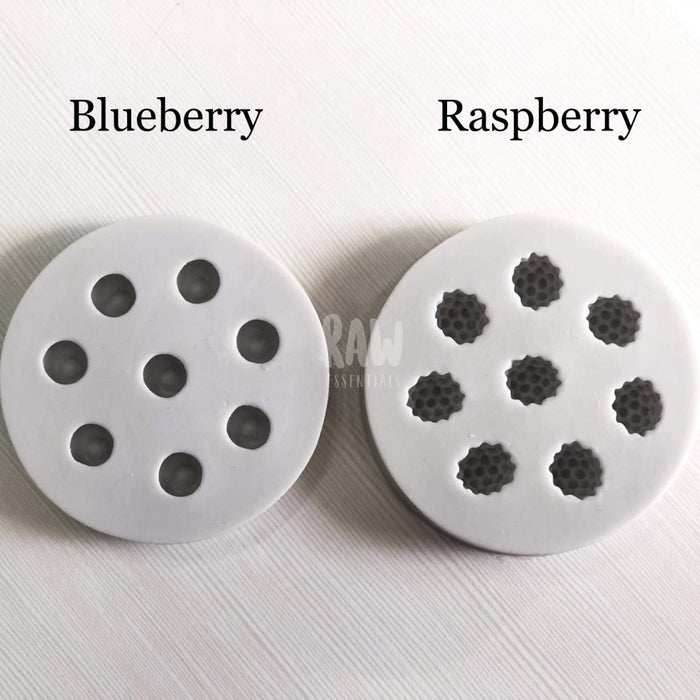 Raspberry/blueberry Silicone Mold Soap