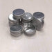 Sale Aluminum/tin Jars - Slightly Dented 10Pc 25G Jars Silver Packaging