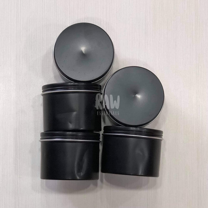 Sale Aluminum/tin Jars - Slightly Dented 5Pc 100G Jars Black Packaging