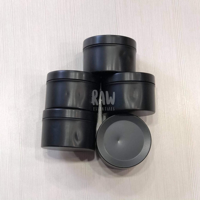 Sale Aluminum/tin Jars - Slightly Dented 5Pc 50G Jars Black Packaging
