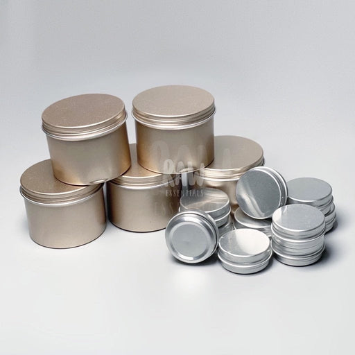 Sale Aluminum/tin Jars - Slightly Dented Packaging