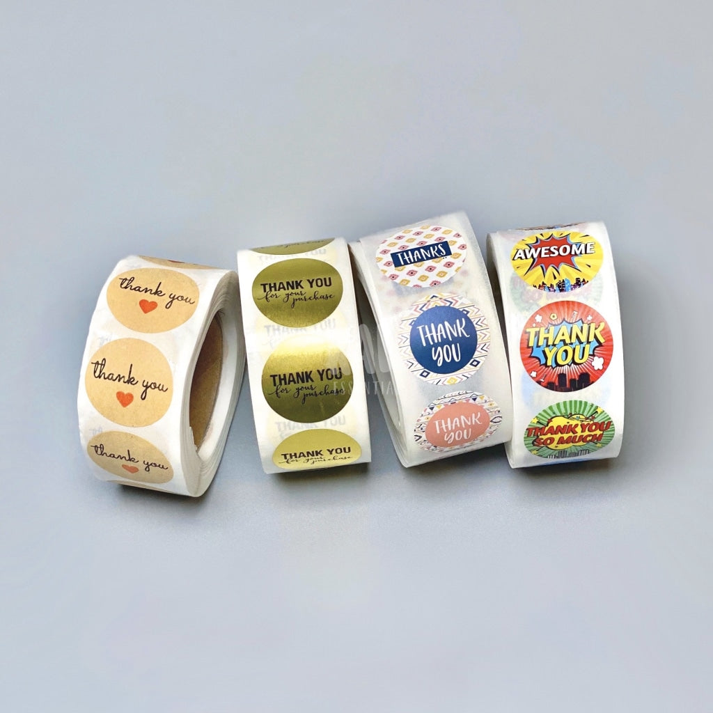 Small Thank You Stickers