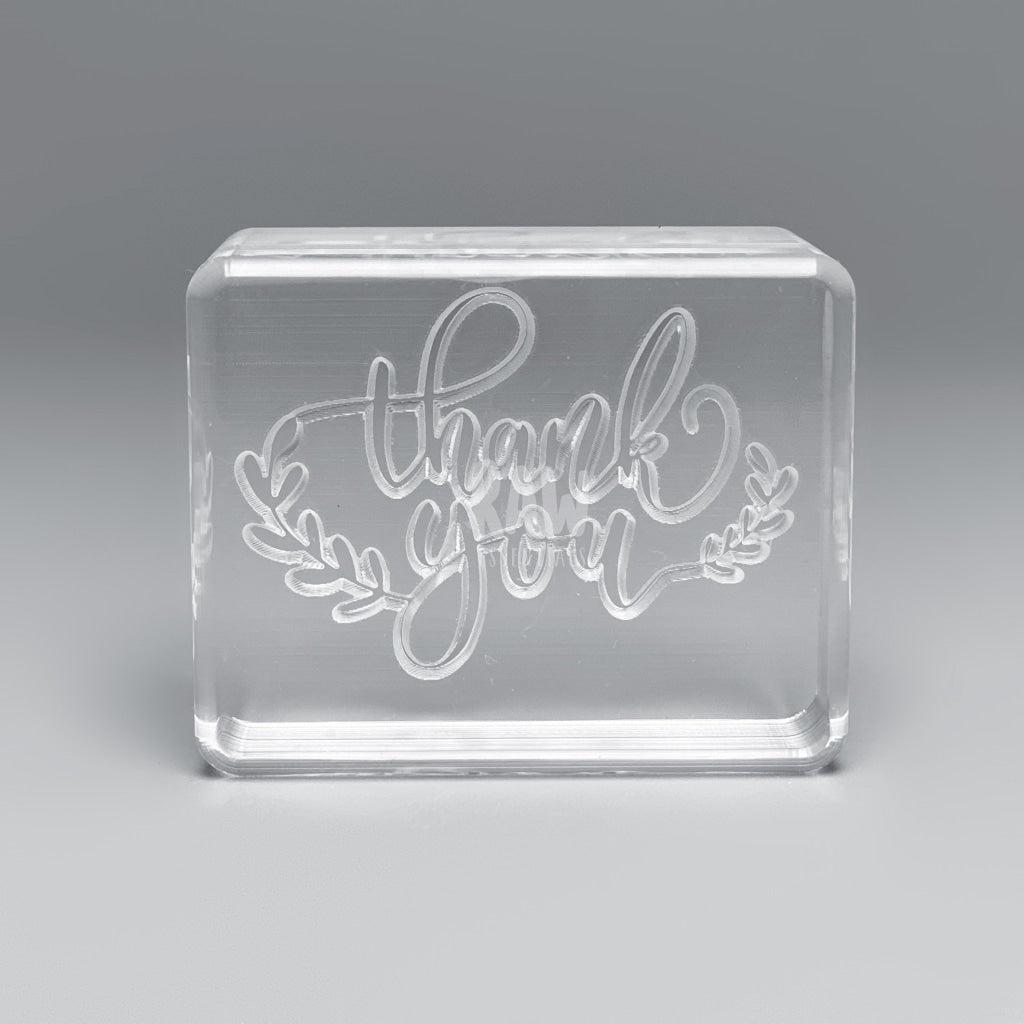 Soap Stamp - Thank You