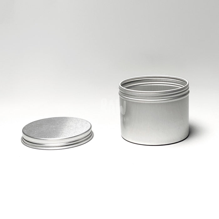 100G Aluminum Jars (32Pc /54Pc) Silver / Set Of 54 Packaging