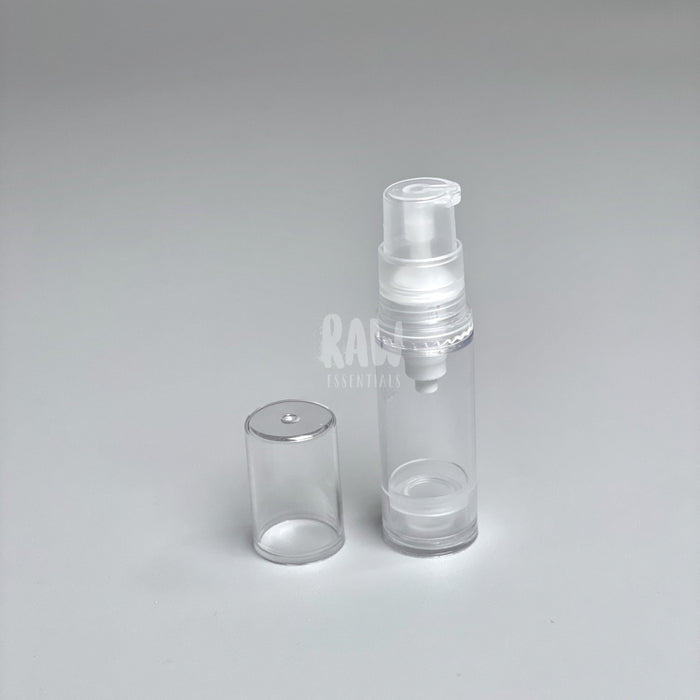 Reusable Airless Pump Bottles 5Ml / Clear Packaging