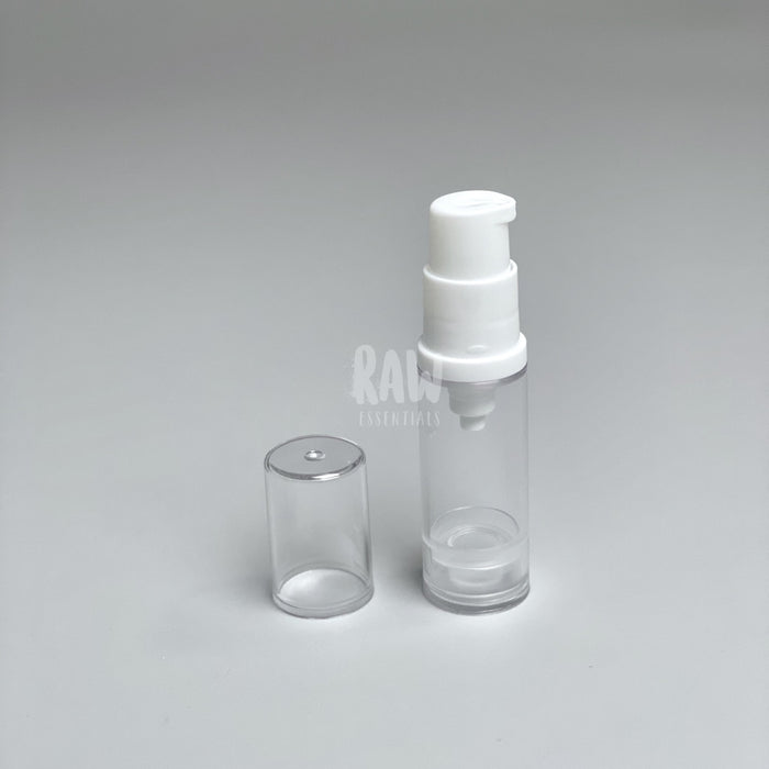 Reusable Airless Pump Bottles 5Ml / White Packaging
